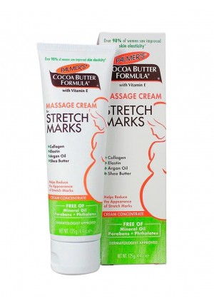 Крем массажный против растяжек с маслом какао, 125 г.